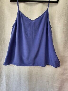 Lilly Pulitzer Periwinkle V-Neck Spaghetti Strap Cami